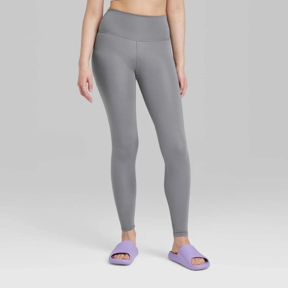 Women's Leggings by Wild Fable ButterBliss Gray Size L New With Tags